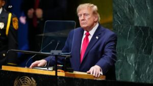 WATCH:  Trump uses UN speech to defend war with Iran