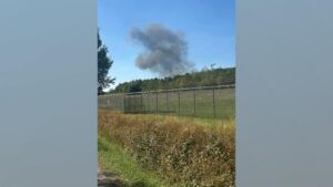 American F-16 fighter jet crashes near US air base in Germany, military says